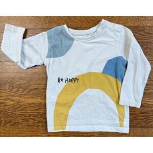 Marks & Spencer Be Happy Long Sleeve Shirt Size 12-18 Months